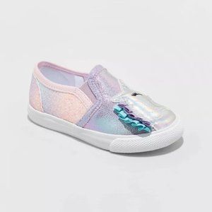 Toddler Girls' Areli Twin Gore Glitter Slip-On